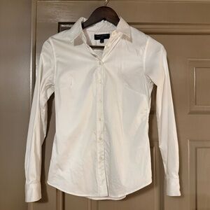 Banana Republic Classic White Blouse